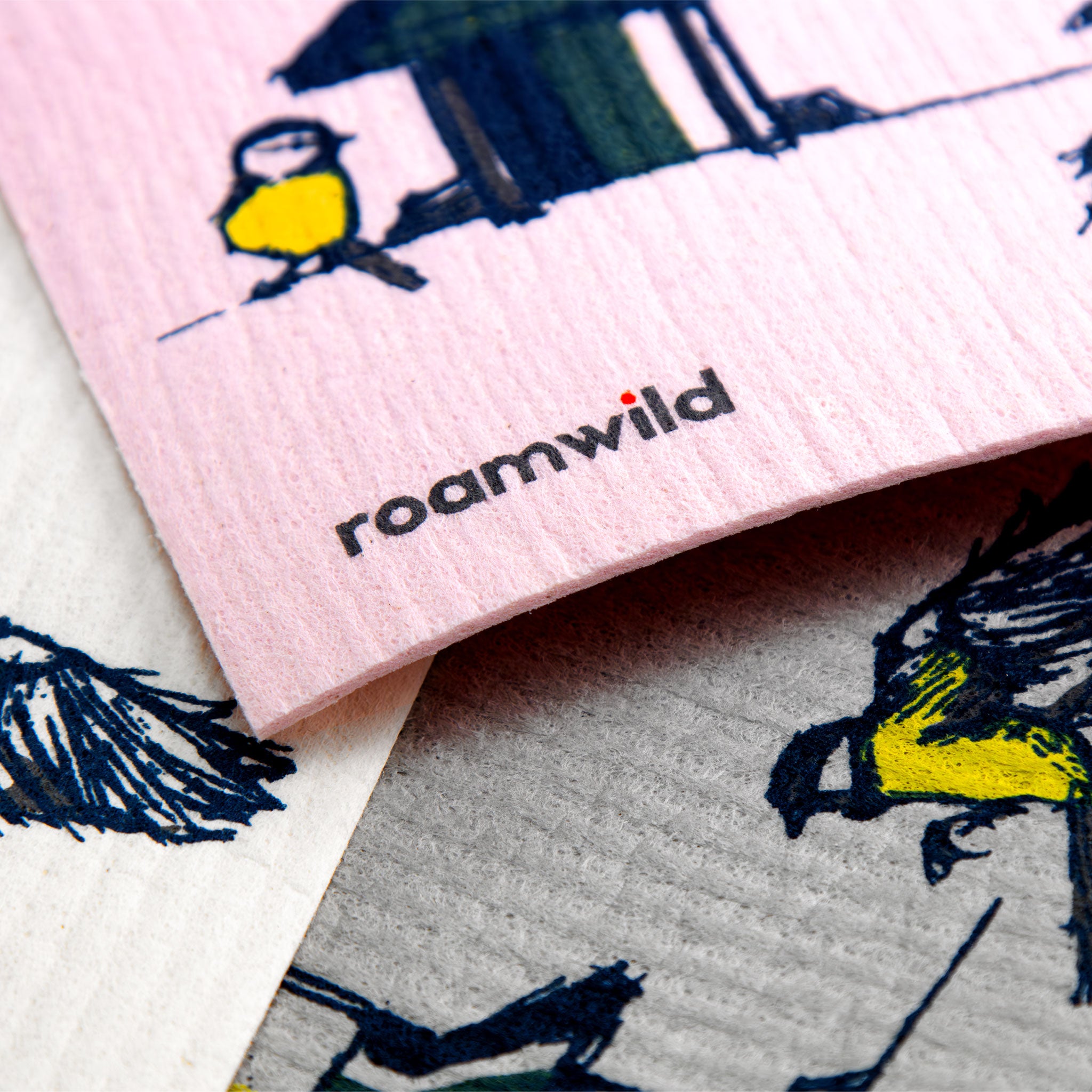 Roamwild Wiederverwendbares Papierhandtuch | Nie wieder Papierhandtücher kaufen | Songbird Edition 