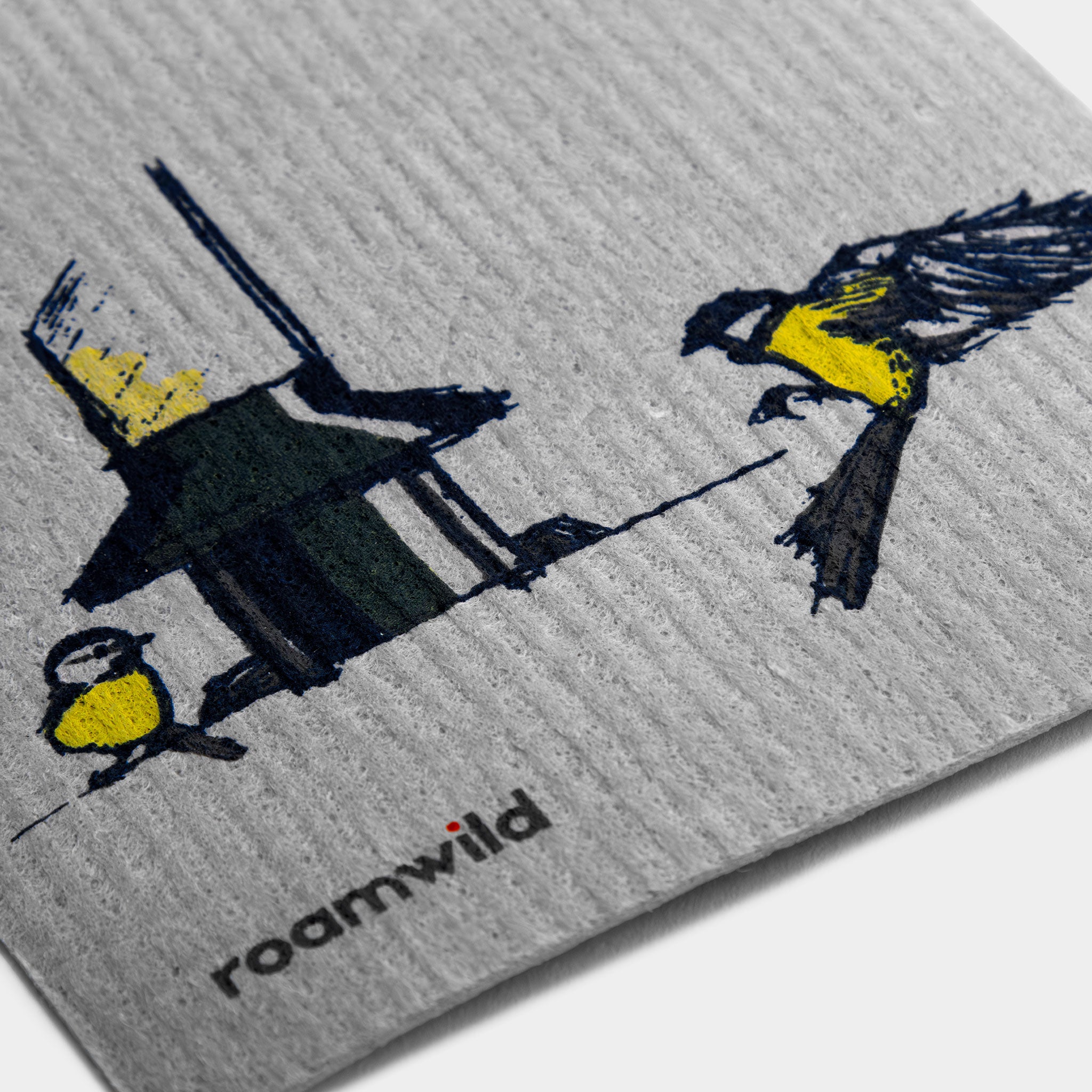 Roamwild Wiederverwendbares Papierhandtuch | Nie wieder Papierhandtücher kaufen | Songbird Edition 