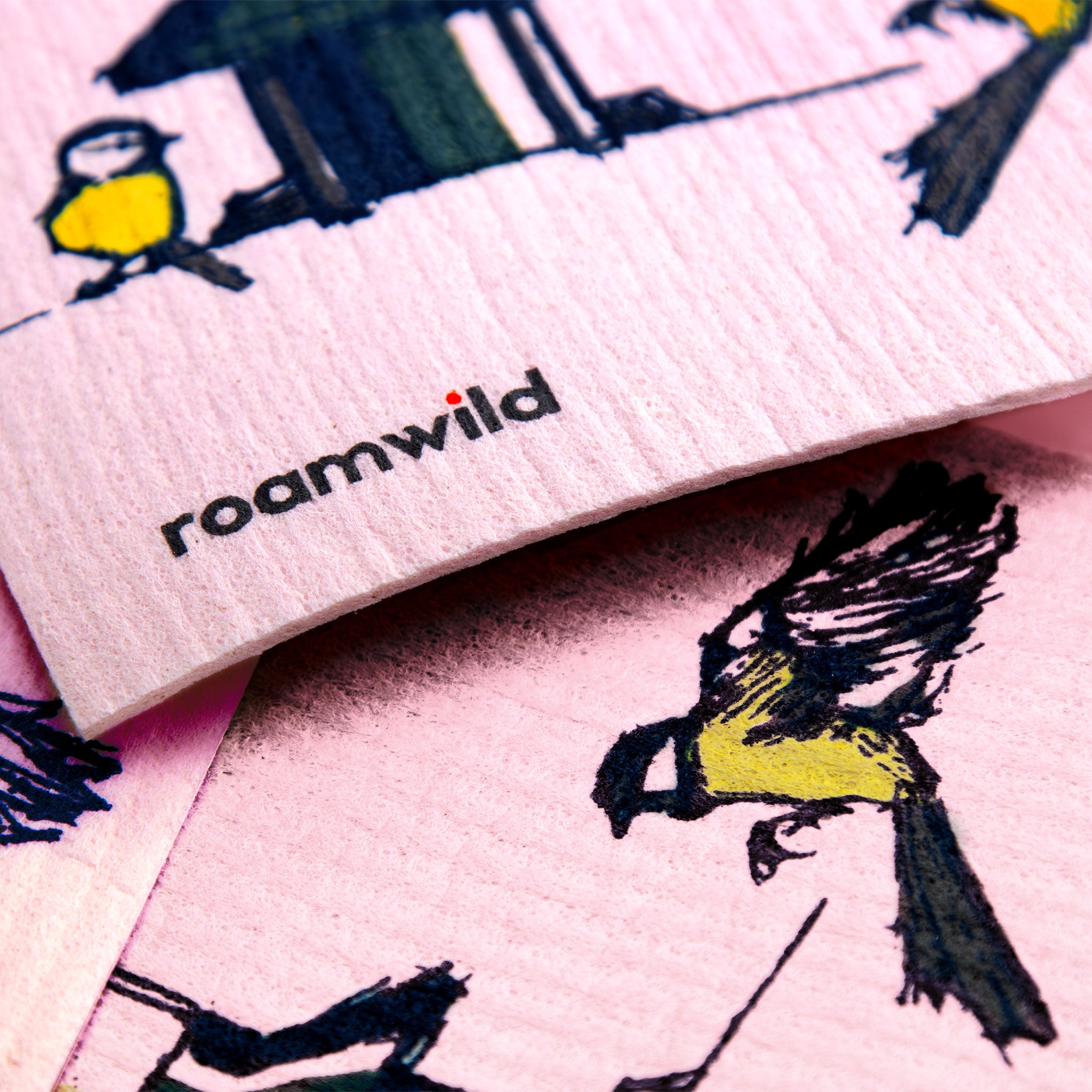 Roamwild Wiederverwendbares Papierhandtuch | Nie wieder Papierhandtücher kaufen | Songbird Edition 