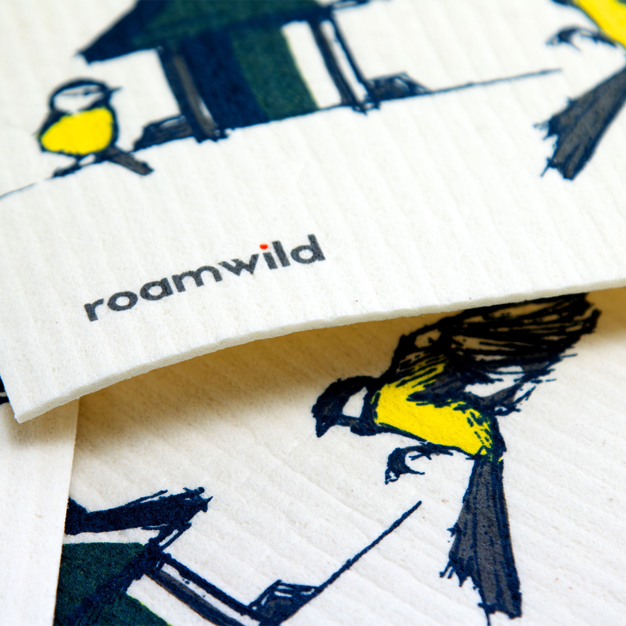 Roamwild Wiederverwendbares Papierhandtuch | Nie wieder Papierhandtücher kaufen | Songbird Edition 
