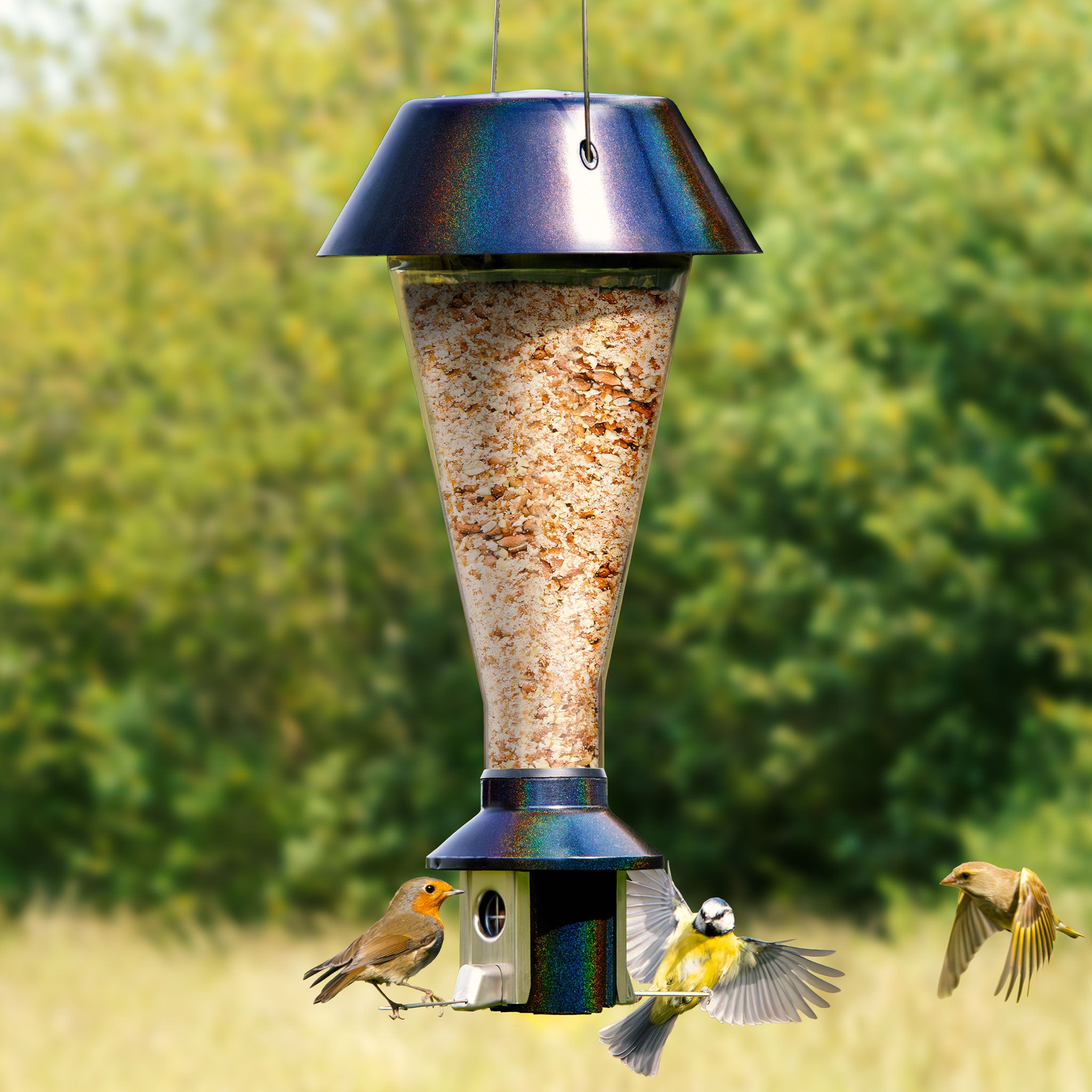 Roamwild Mega PestOff Squirrel Proof Bird Feeder For Peanut/Mealworms