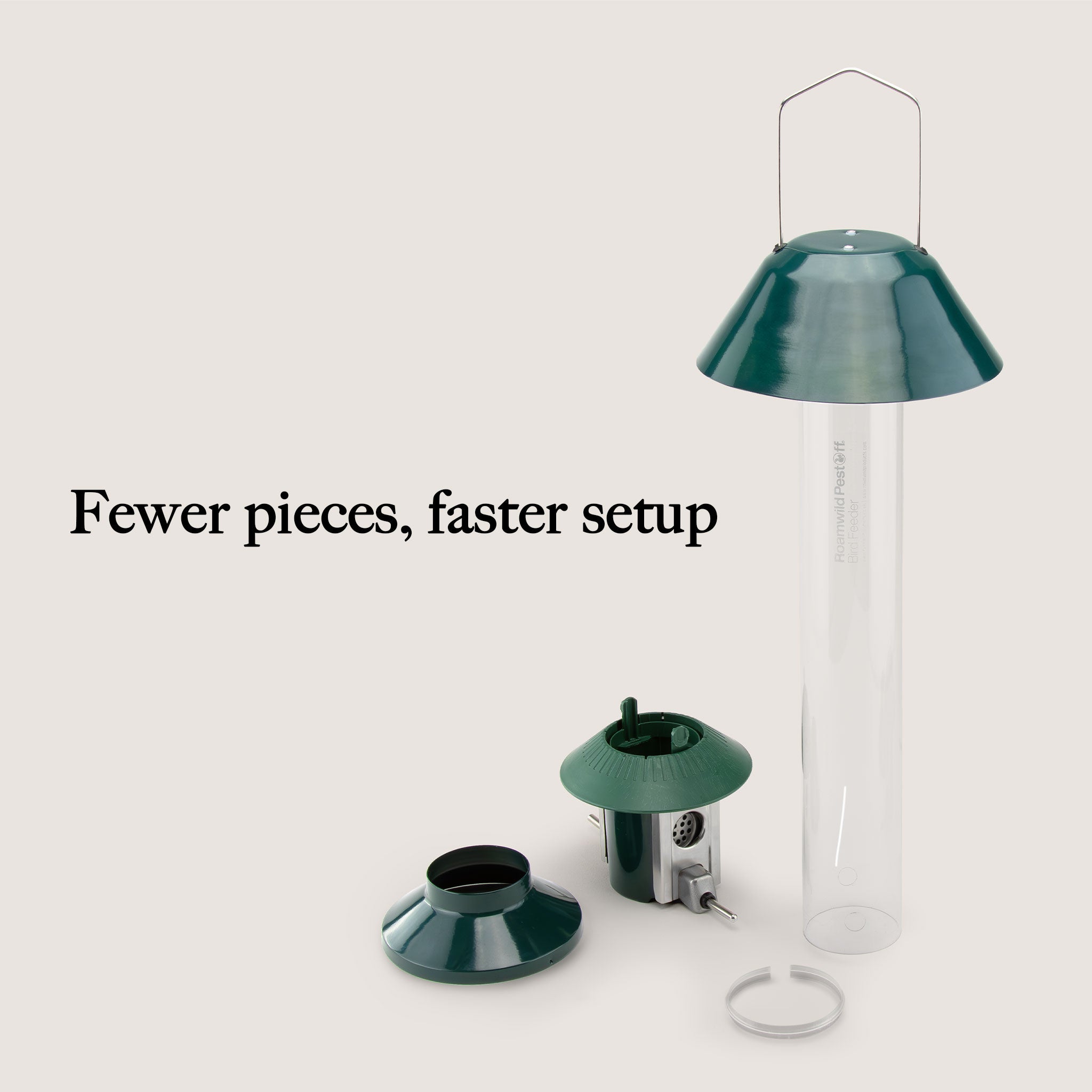 Roamwild PestOff Eekhoornbestendige Voederbak 2.0 Voor Nyjer/Distelzaad