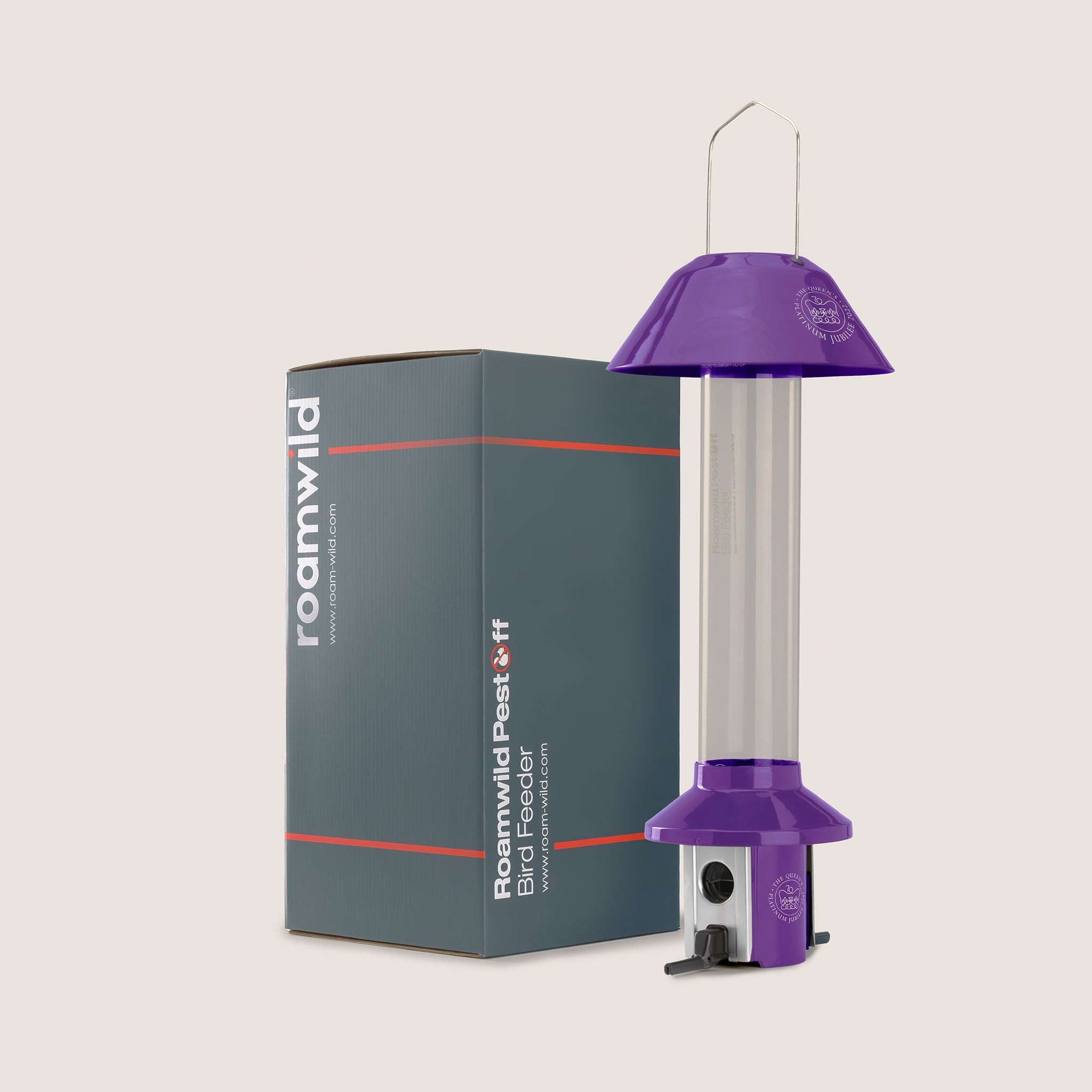 Roamwild PestOff Bird Feeder | Queen Elizabeth II Platinum Jubilee Tribute