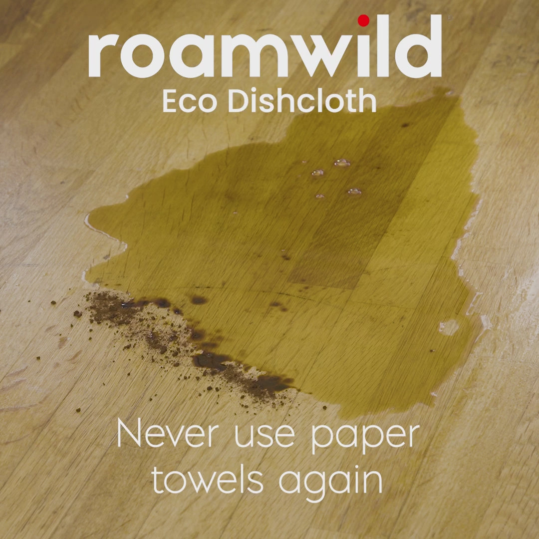 Video laden: Roamwild Wiederverwendbares Papierhandtuch | Nie wieder Papierhandtücher kaufen | Songbird Edition 