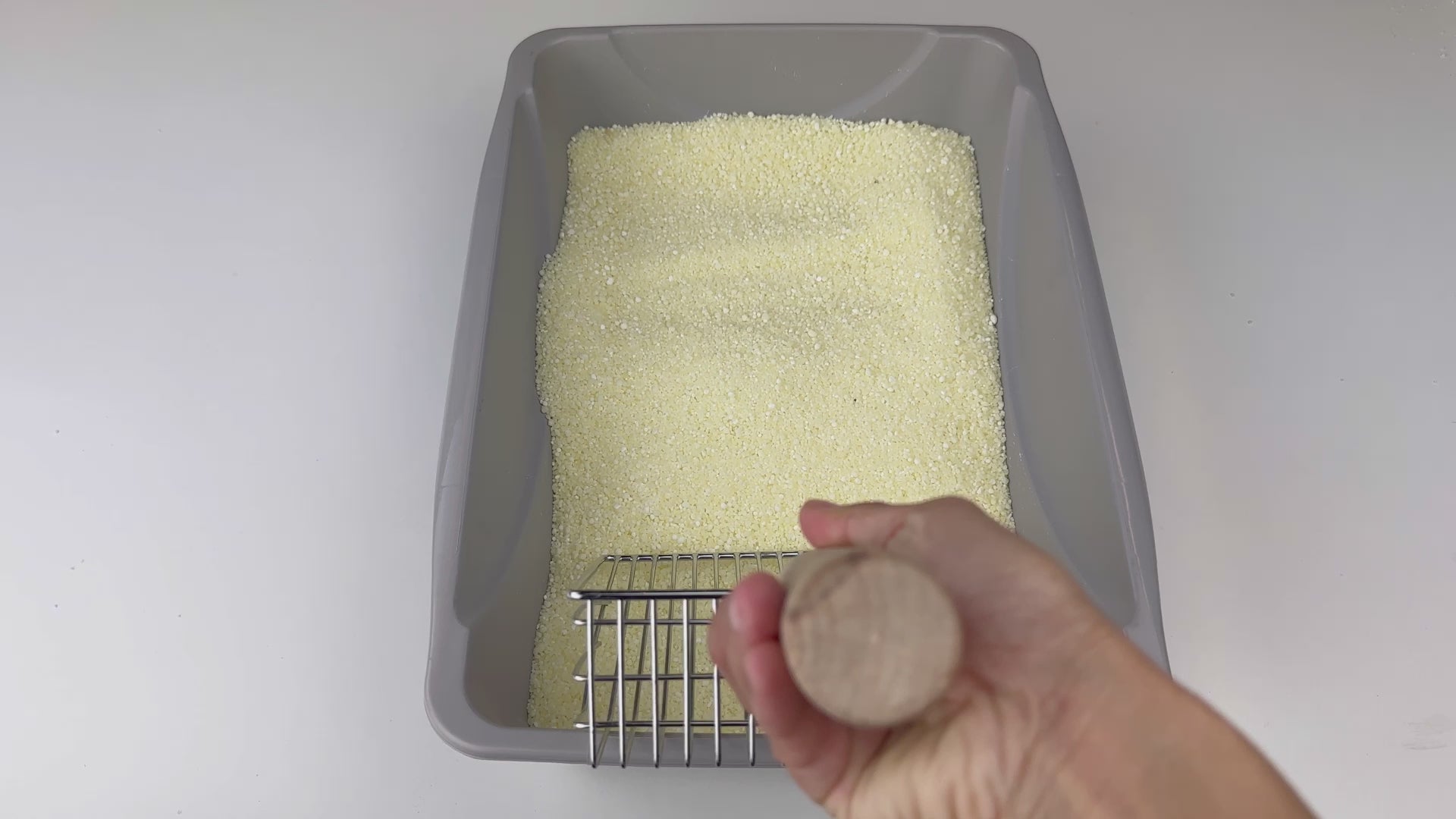 Video laden: Sprinkle &amp; Sweep Katzentoiletten-Schnellsieb 