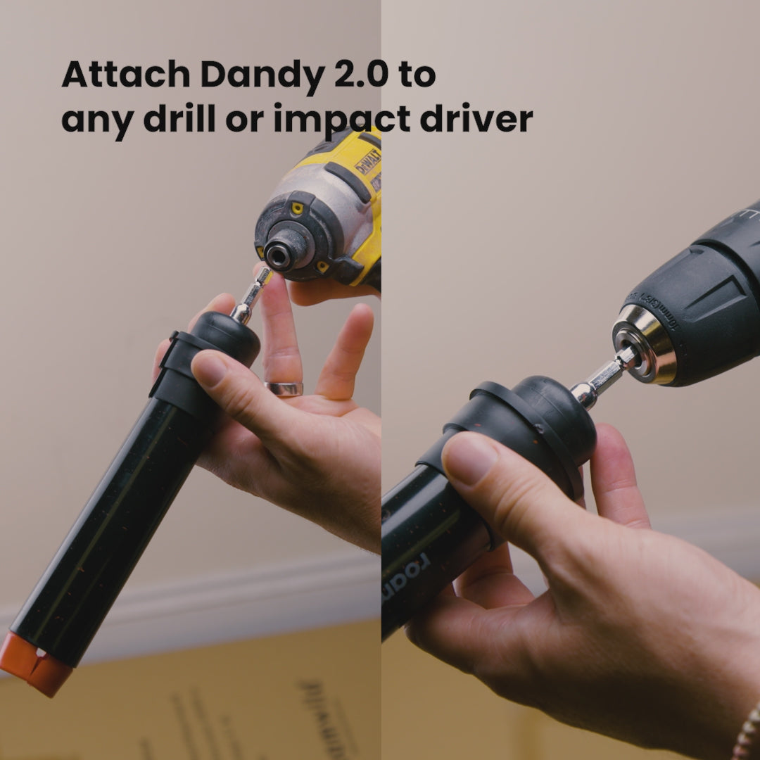 Load video: Dandy Pro Paint Brush &amp; Roller Cleaner 2.0